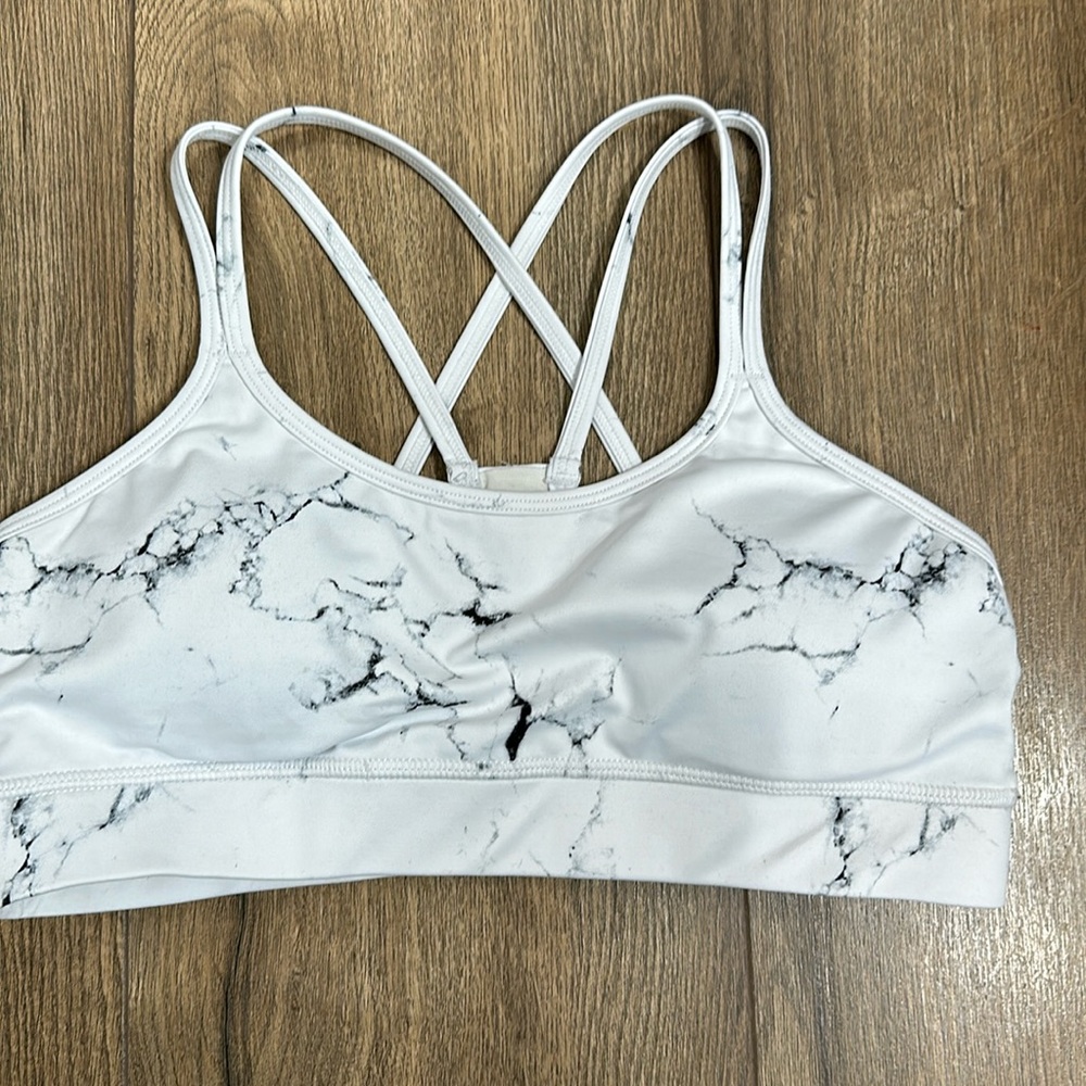 Buffbunny marble sports  bra